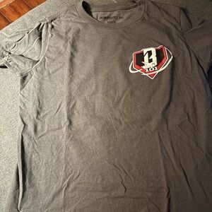 Youth Lifestyle 101 Short Sleeve Tee in Gray with Chest Emblem